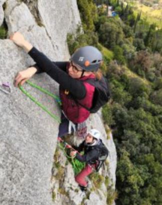 Climbing in the Baronnies