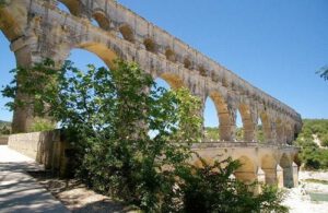 the Pont du Gard